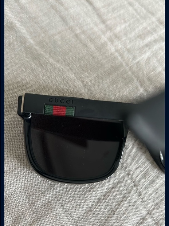 Gucci Black Oversized Square Sunglasses - Picture 10 of 10